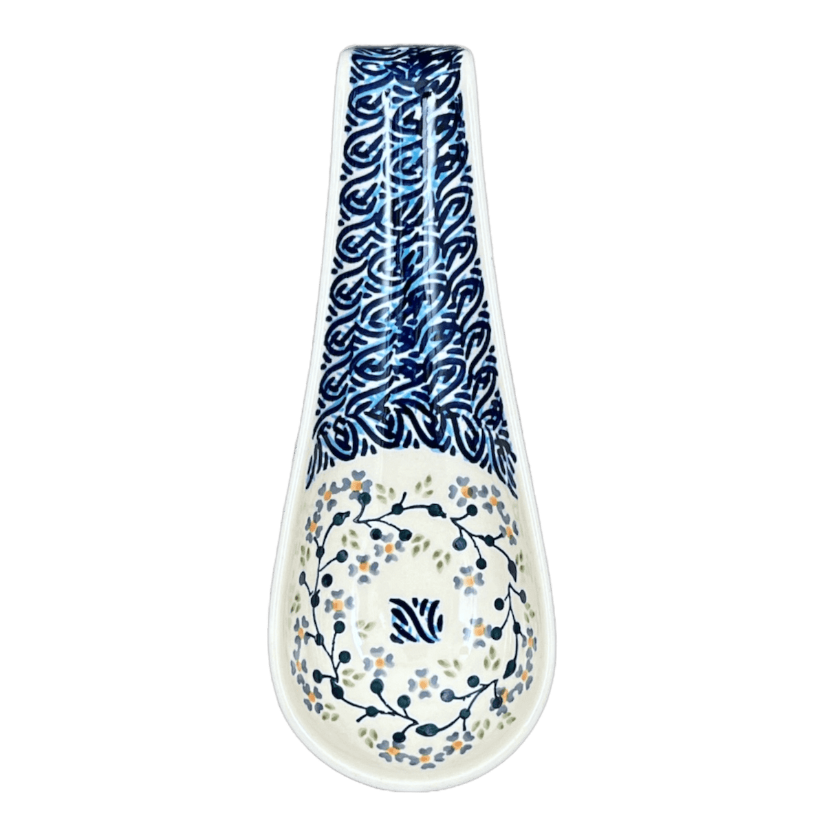 Spoon Rest, Large, 9.25" in "Baby Blue Eyes" by Manufaktura | P007T-MC19