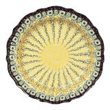 Platter, Round, Ornate, 13.5" in "Sunshine Grotto" by Manufaktura | T142S-WK52