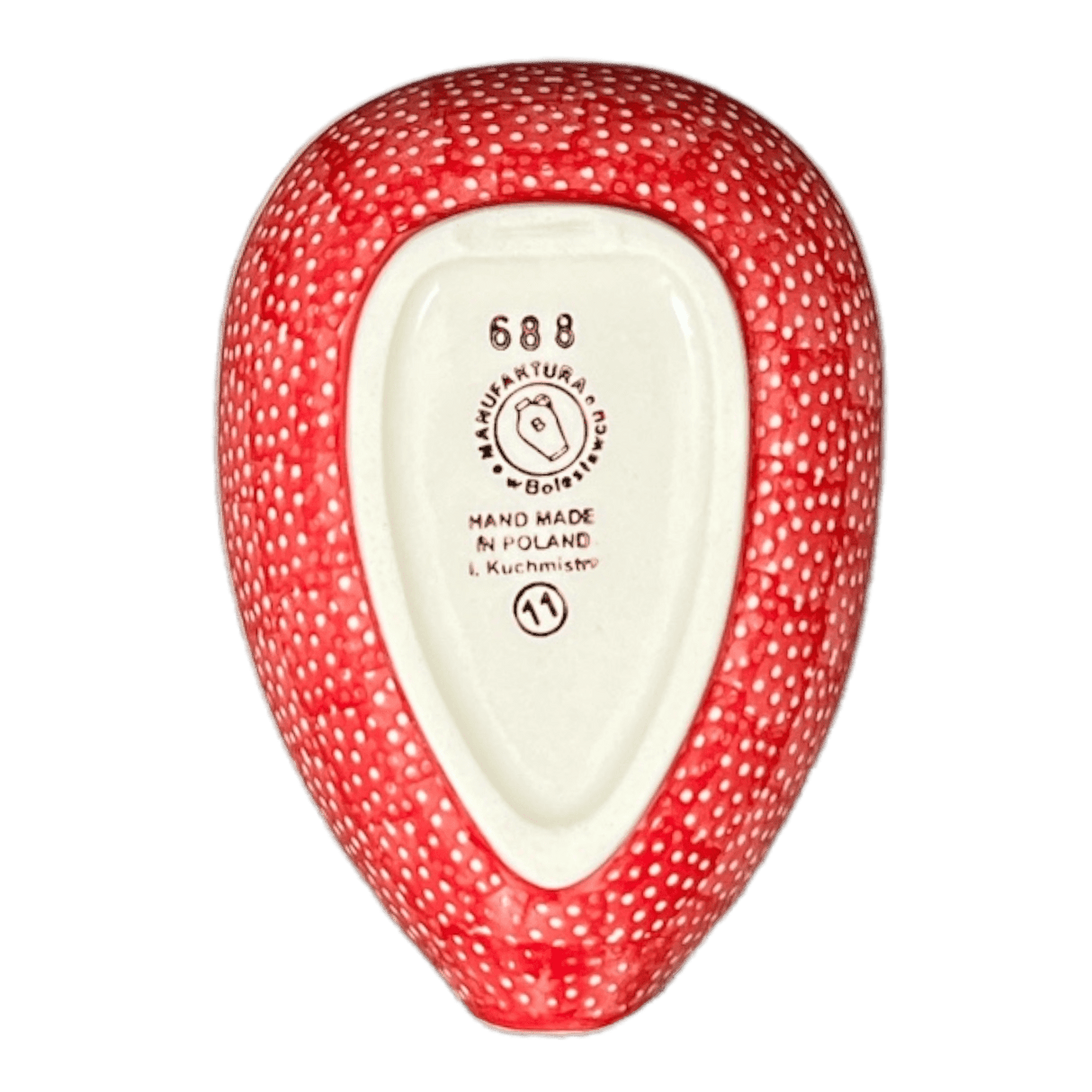 Spoon Rest, Small, 3.5" in "Red Sky at Night" by Manufaktura | P093T-WCZE