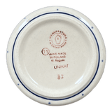 Butter Crock, 4.5" in "Blue & White Trumpet Vines" by Manufaktura | M136U-JZ43