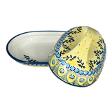 Butter Dish, Fancy, 5" x 7" in "Sunnyside Up" by Manufaktura | M077S-GAJ