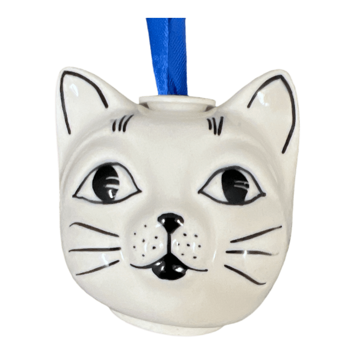 Ornament, Cat Head in "Full Bloom" by Manufaktura | K142S-EO34