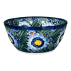 Polish Pottery Bowl, Round, 6", WR (WR12B) in "Impressionist's Dream" by W.R. Ceramika | WR12B-AB3 at PolishPotteryOutlet.com