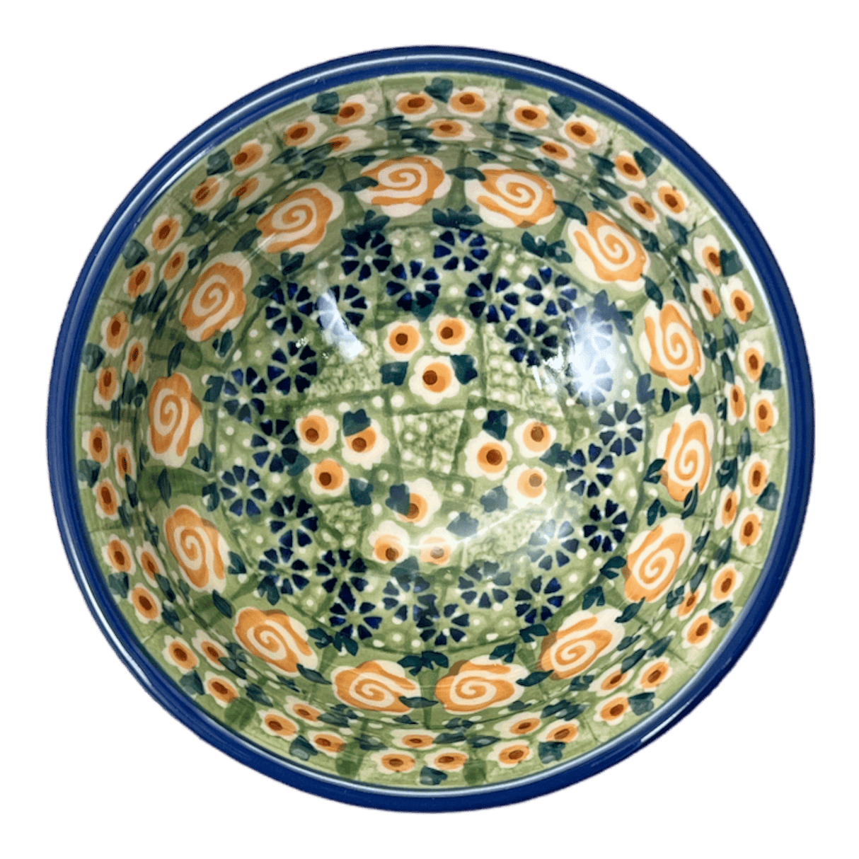 Bowl, Round, Dipping, 4.25" in "Perennial Garden" by Manufaktura | M153S-LM