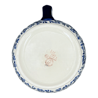 A picture of a Polish Pottery 1.5 Liter Pitcher (English Blue) | D043U-AS53 as shown at PolishPotteryOutlet.com/products/1-5-l-wide-mouth-pitcher-english-blue-d043u-as53