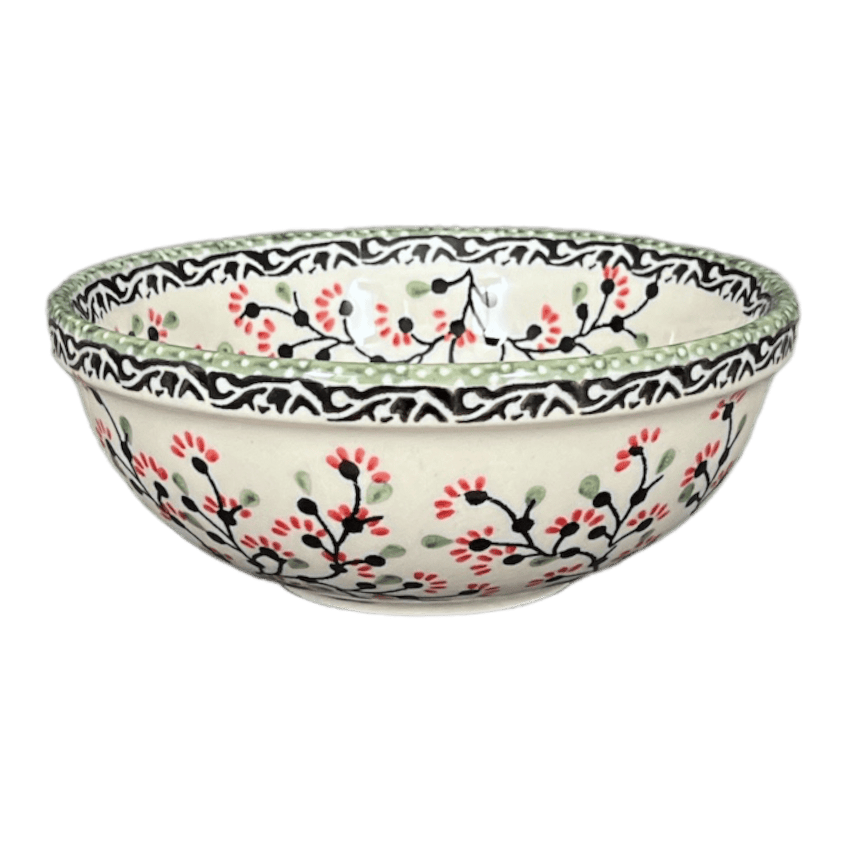 Bowl, Round, 6" in "Cherry Blossoms" by Manufaktura | M089S-DPGJ