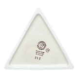 Vase, Triangular, 8" x 4.75" in "Lady Bugs" by Manufaktura | W027T-IF45