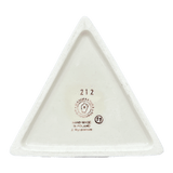 Vase, Triangular, 8" x 4.75" in "Lily of the Valley" by Manufaktura | W027T-ASD