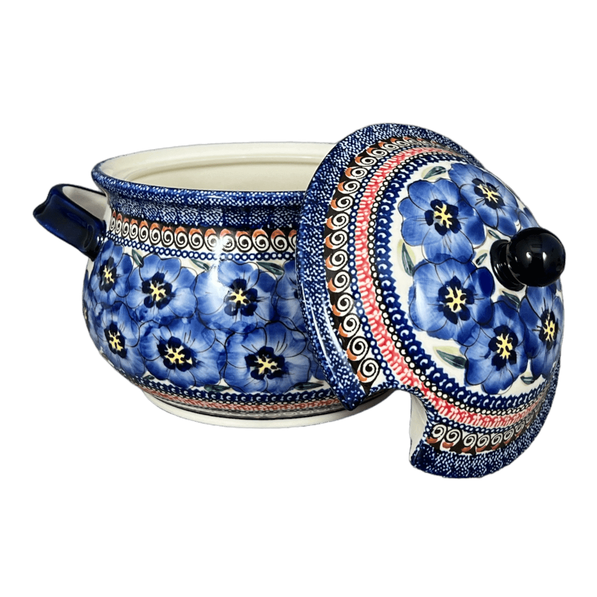 Soup Tureen, 3 Liter in "Bloomin' Sky" by Zaklady | Y1004-ART148