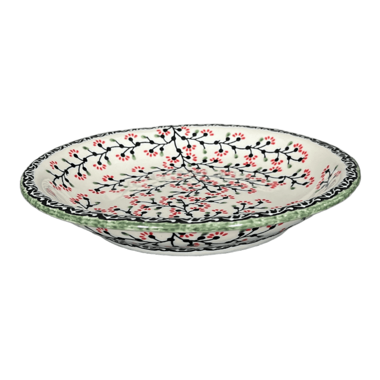 Bowl, Round, Pasta, 9.25" Bowl in "Cherry Blossoms" by Manufaktura | T159S-DPGJ