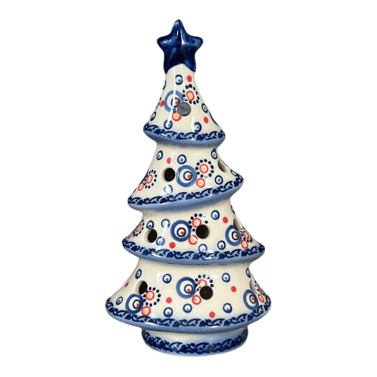 Luminary, Skinny Christmas Tree, 7.5" in "Bubbles Galore" by Galia | GCH04-PK1