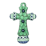 Cross, Large, 7.75" in "Green Goddess" by Ceramika Artystyczna | A533-U408A