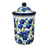 Canister, 2 Liter in "Pansies in Bloom" by Zaklady | Y1244-ART277