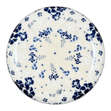 Butter Crock, 4.5" in "Blue & White Trumpet Vines" by Manufaktura | M136U-JZ43