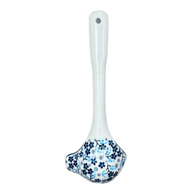 Polish Pottery Gravy Ladle (Scattered Blues) | L015S-AS45 Additional Image at PolishPotteryOutlet.com