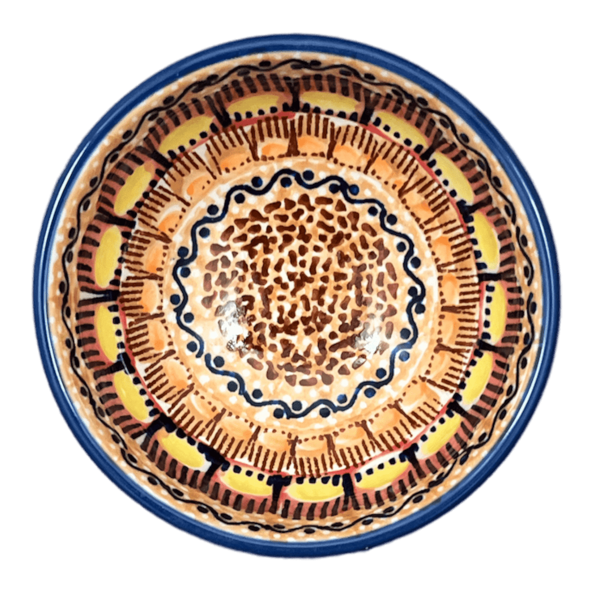 Bowl, Round, Dipping, 4.25" in "Desert Sunrise" by Manufaktura | M153U-KLJ