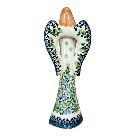 Figurine, Angel, 6.75" in "Blue & Green Dream" by Galia | GAD30-UHP2