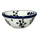 Bowl, Round, 4.75" in "Cowabunga - Blue Rim" by Ceramika Artystyczna | A556-2417X