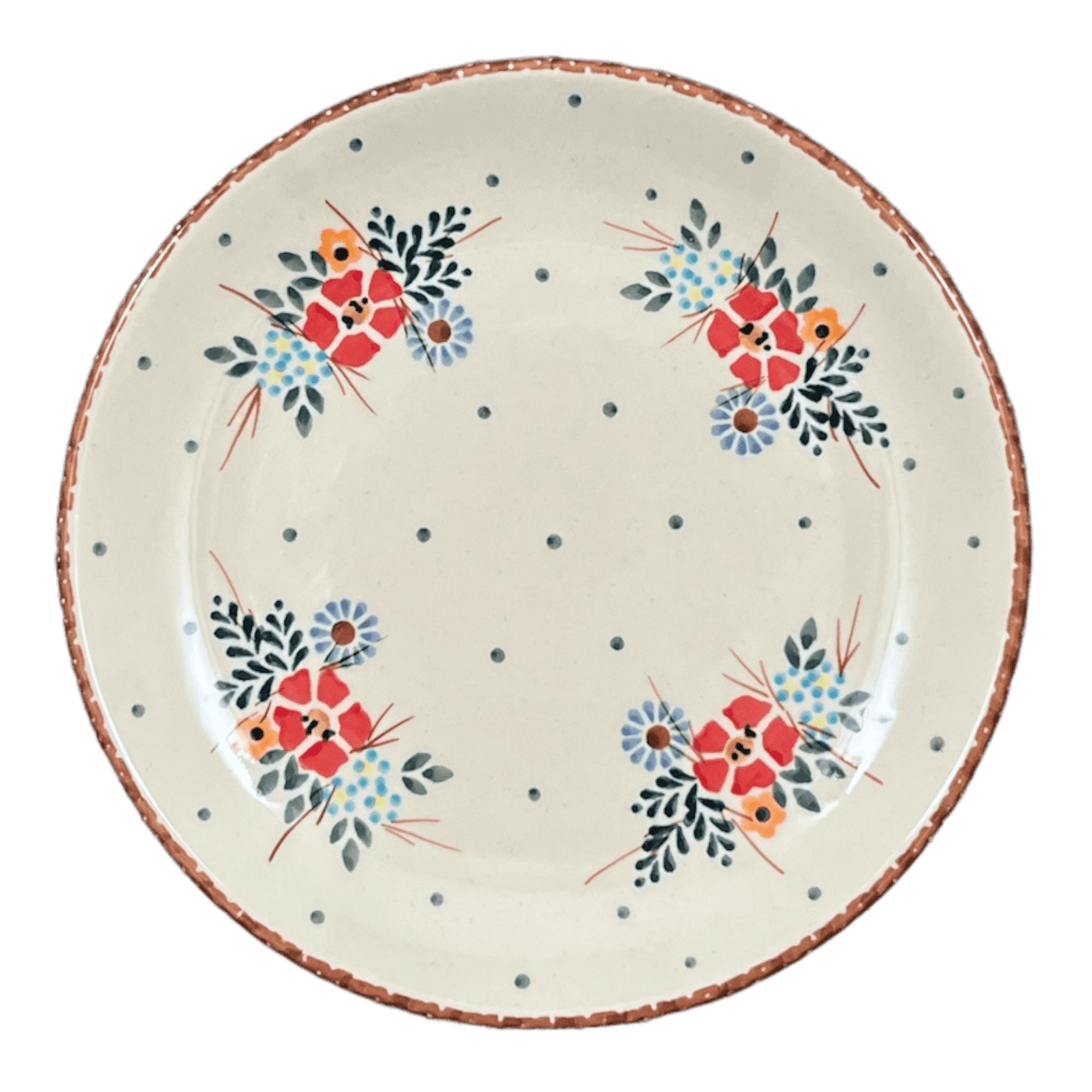 Plate, Round, Salad, 8.5" in "Country Pride" by Manufaktura | T134T-GM13