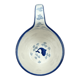 Bowl, Round, Loop Handle, 16 oz in "Koi Pond" by Ceramika Artystyczna | A845-2372X