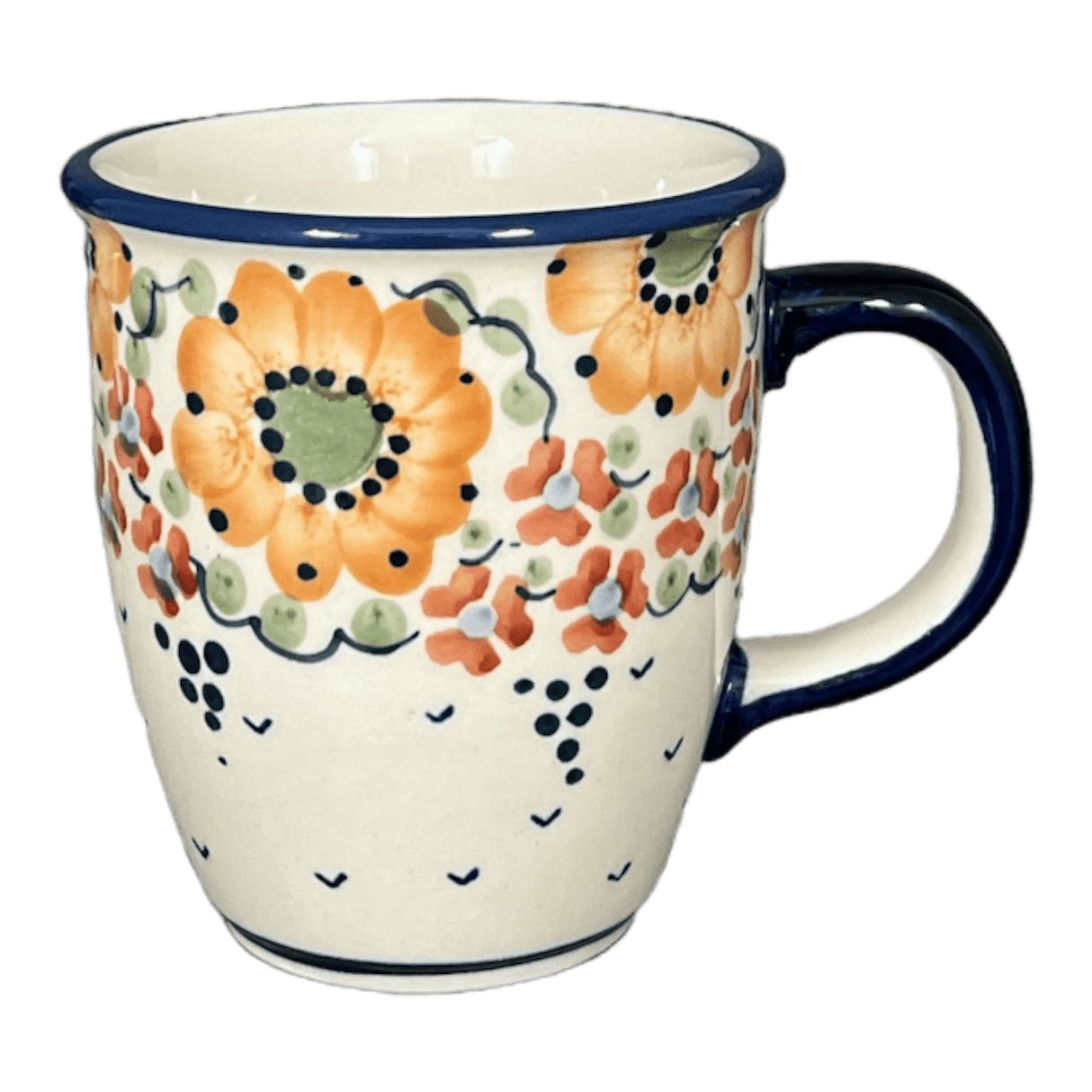 Mug, Mars Mug, 10oz Small in "Autumn Harvest" by Manufaktura | K081S-LB