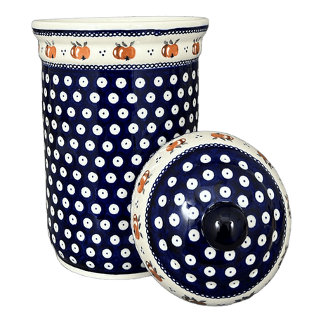 Canister, 2 Liter in "Persimmon Dot" by Zaklady | Y1244-D479