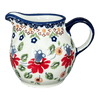 Polish Pottery The Cream of Creamers-"Basia" (Mediterranean Blossoms) | D019S-P274 at PolishPotteryOutlet.com