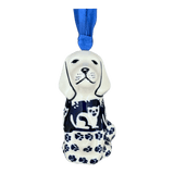 Ornament, Dog, 3" in "Kitty Cat Path" by Manufaktura | K164T-KOT6