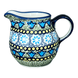 Creamer, The Cream of Creamers-"Basia", 6.5 oz in "Blue Bells" by Manufaktura | D019S-KLDN