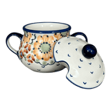 Bowl, Round, Sugar Bowl, 3.5" in "Autumn Harvest" by Manufaktura | C015S-LB