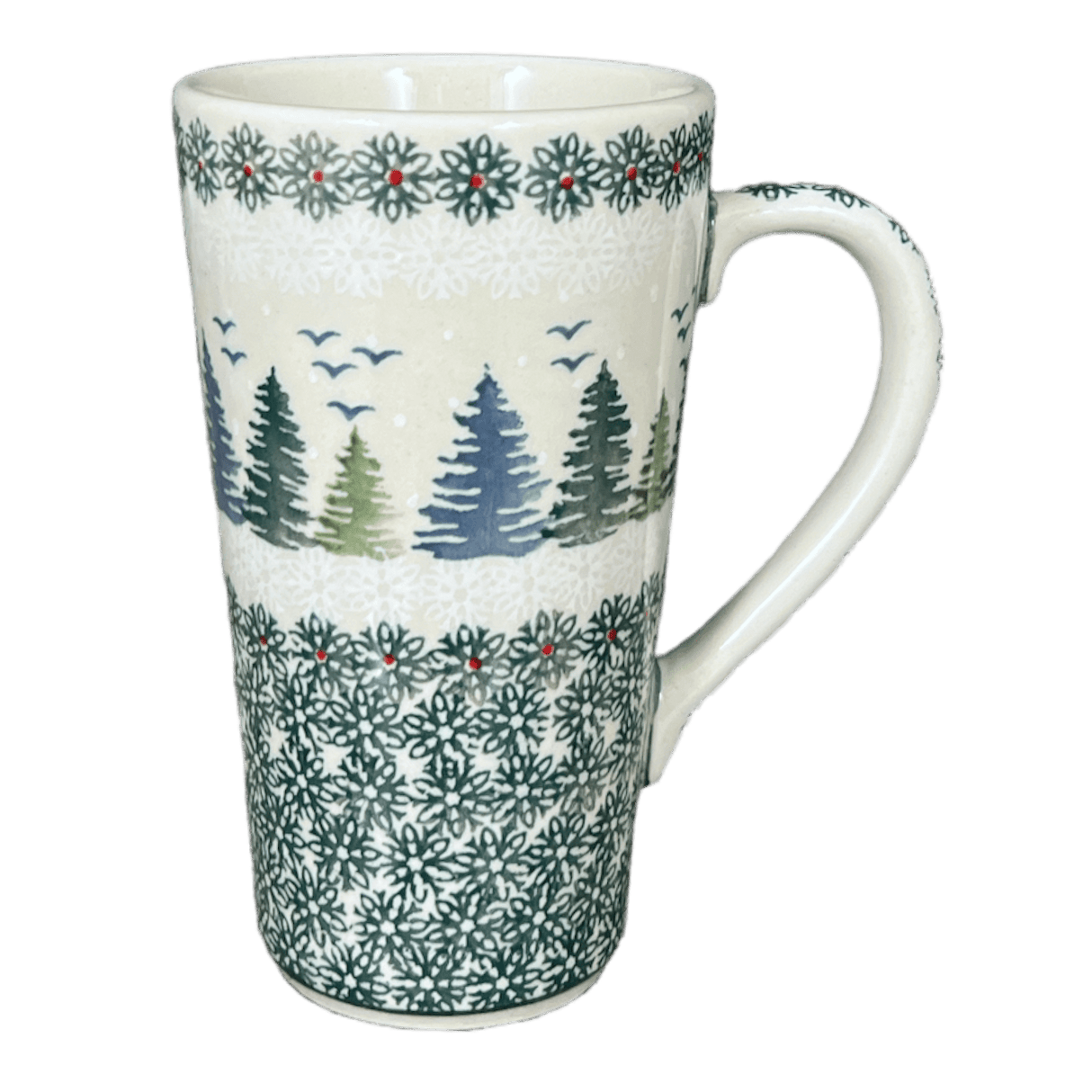 Mug, John's Mug, 12 oz in "Pine Forest" by Manufaktura | K083S-PS29