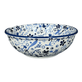 Bowl, Round, 8.5" in "Rambling Blues" by Manufaktura | M135S-GZ50