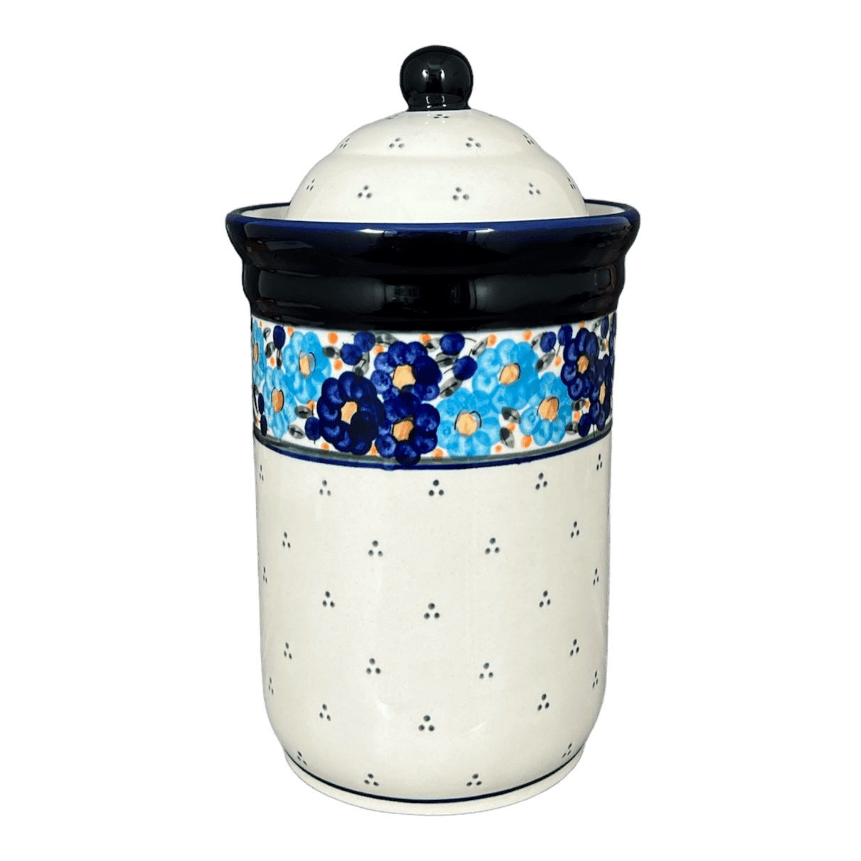 Canister, 2 Liter in "Garden Party Blues" by Zaklady | Y1244-DU50