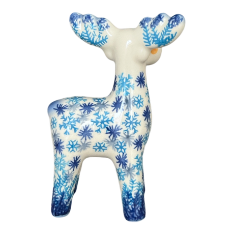 Figurine, Reindeer, 5" in "Snow Flurry" by Galia | GZW30-PCH