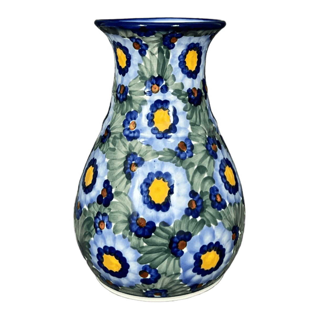 Vase, Tall, 8.5", WR (WR30D) in "Impressionist's Dream" by W.R. Ceramika | WR30D-AB3