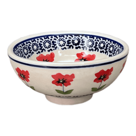 Bowl, Round, Dipping, 4.25" in "Poppy Garden" by Manufaktura | M153T-EJ01