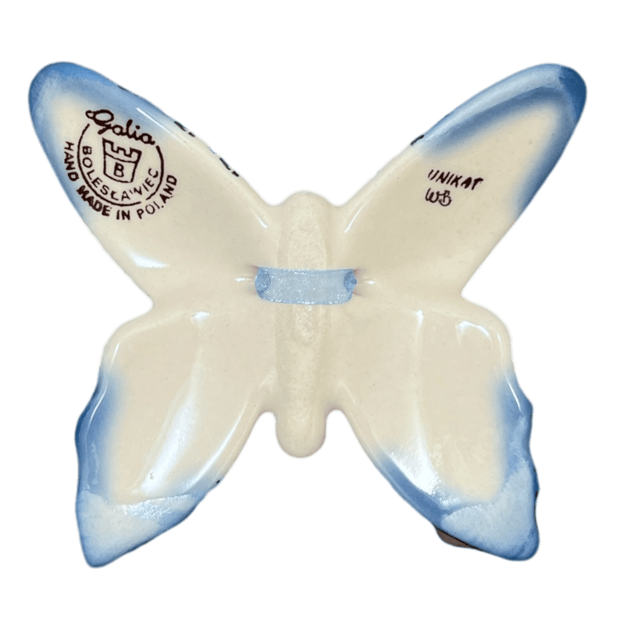 Figurine, Butterfly, 4.75" in "Blue & Green Dream" by Galia | GAD05-UHP2