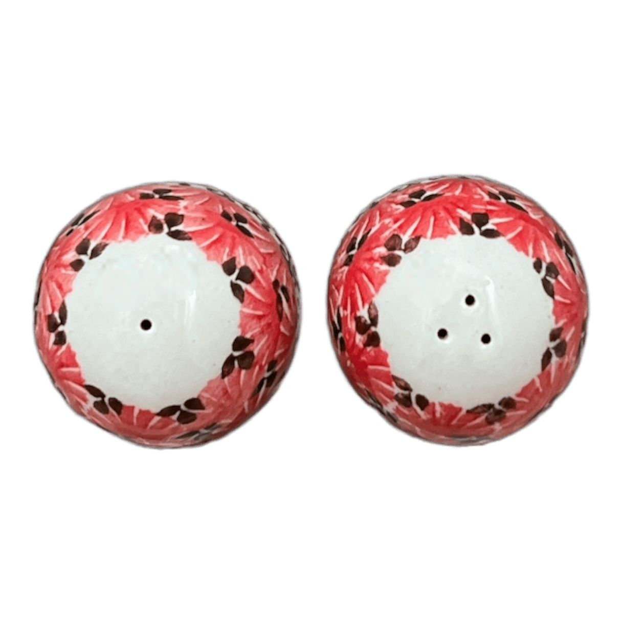 Salt & Pepper, 2" in "Coral Fans" by Ceramika Artystyczna | A735S-2199X