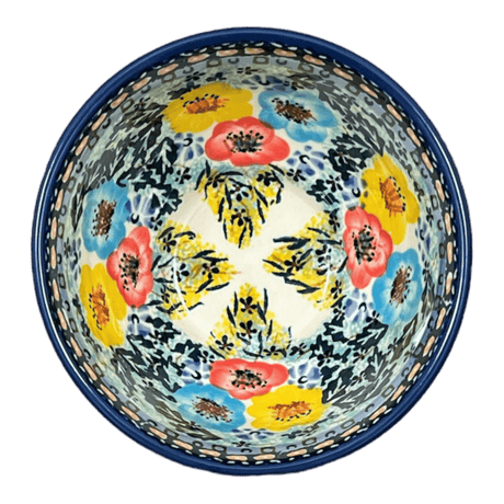 Bowl, Round, Fancy, 5.5" in "Brilliant Garland" by Manufaktura | C018S-WK79