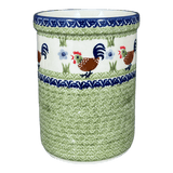 Utensil Holder, 7" in "Chicken Dance" by Manufaktura | P082U-P320