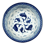 Bowl, Round, 6.25" in "Koi Pond" by Ceramika Artystyczna  | A209-2372X