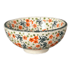Polish Pottery Dipping Bowl (Peach Blossoms) | M153S-AS46 at PolishPotteryOutlet.com