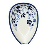 Spoon Rest, Small, 3.5" in "Whimsy Blues" by Manufaktura | P093S-GZ48