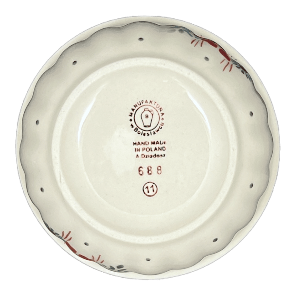 Bowl, Round, 5.5" in "Country Pride" by Manufaktura | M083T-GM13