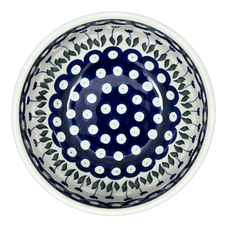 Bowl, Round, Deep, 6.25" in "Tulip Dot" by Ceramika Artystyczna | AC37-377Z