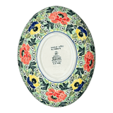 Dish, Oval, 10.25" in "Tropical Love" by Ceramika Artystyczna | AC93-U4705