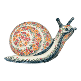 Figurine, Snail, Giant, 14.5" in "Red & Orange Dream" by Galia | GZW02-UHP