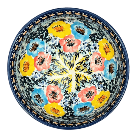 Bowl, Round, 6" in "Brilliant Garland" by Manufaktura | M089S-WK79