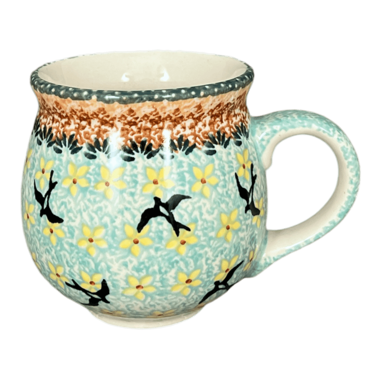 Mug, Belly Mug, 10oz Medium in "Capistrano" by Manufaktura | K090S-WK59