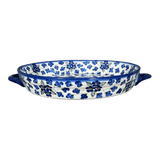 Casserole, Round Dish Handles, 11", WR (WR52C) in "Blossoms & Berries" by W.R. Ceramika | WR52C-AW1